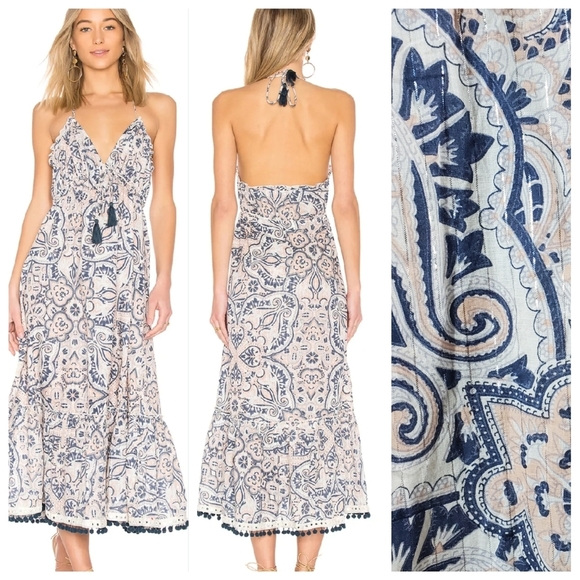 Tularosa Dresses & Skirts - NWT Tularosa Cecily Midi Textile Print Dress